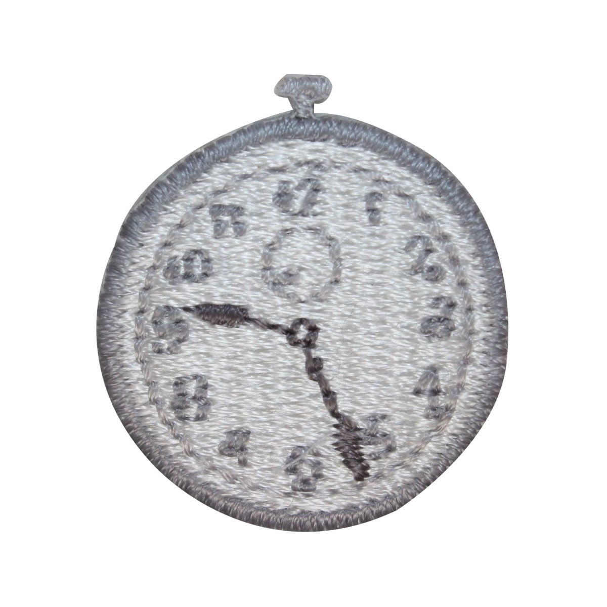 ID 3211B Pocket Watch Patch Old Wind Up Time Watch Embroidered Iron On ...