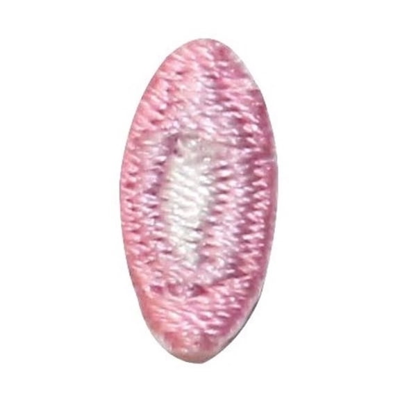 ID 3354 Lot of 3 Tiny Easter Egg Patch Spring Hide Embroidered Iron On Applique