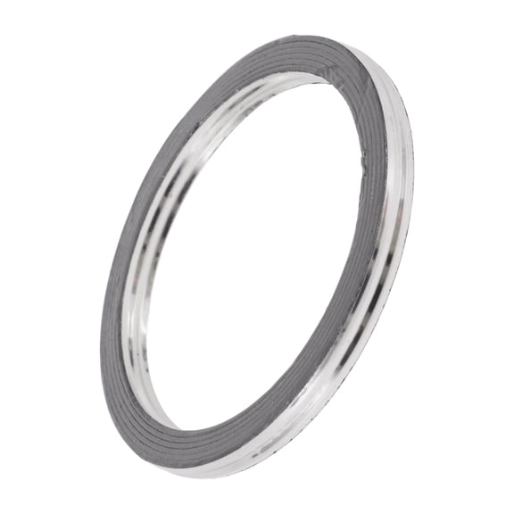 ID 53mm Exhaust Manifold Gasket Prevent Leak Noise Exhaust Donut Gasket Muffler Ring Exhaust Flange Gasket for Car SUV Truck Graphite Stainless Steel