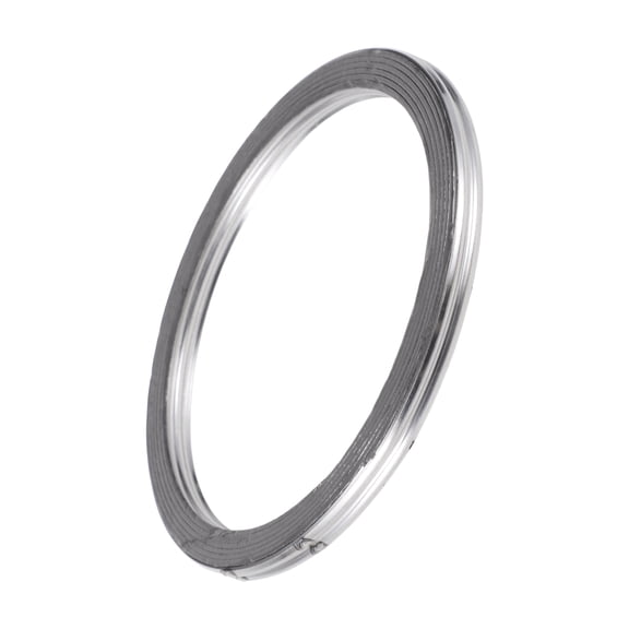 ID 67mm Exhaust Manifold Gasket Prevent Leak Noise Exhaust Donut Gasket Muffler Ring Exhaust Flange Gasket for Car SUV Truck Graphite Stainless Steel