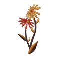 thumbnail image 1 of ID 6847 Pair of Daisy Flower Patch Garden Blossom Embroidered Iron On Applique, 1 of 1