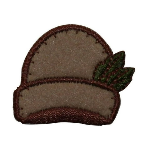 ID 7701 Felt Winter Hat Patch Stocking Cap Fashion Embroidered Iron On Applique