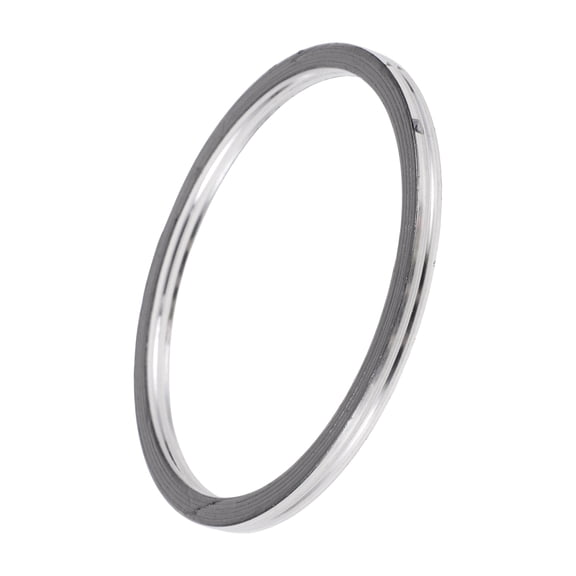 ID 77mm Exhaust Manifold Gasket Prevent Leak Noise Exhaust Donut Gasket Muffler Ring Exhaust Flange Gasket for Car SUV Truck Graphite Stainless Steel