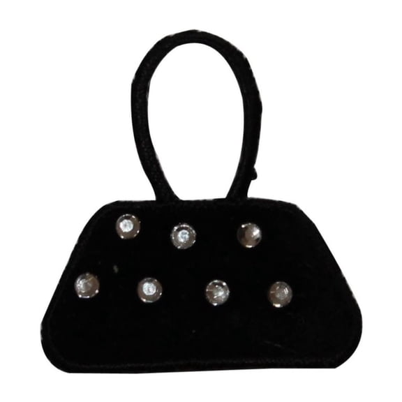 ID 8310 Rhine Stone Purse Patch Hand Bag Fashion Embroidered Iron On Applique