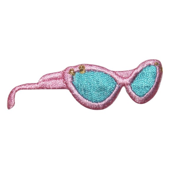 ID 8492 Ladies Sunglasses Patch Beach Shade Fashion Embroidered Iron On Applique