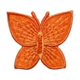 thumbnail image 1 of ID 8677 Orange Beaded Butterfly Patch Garden Insect Embroidered Iron On Applique, 1 of 1