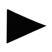 ID 8712 Black Triangle Patch Clothing Repair Shape Hole Felt Iron On Applique