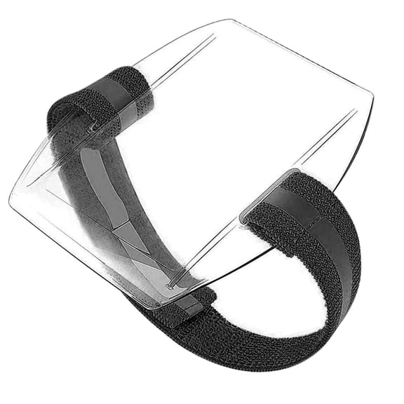 ID Badge Holder - Ski Pass Armband with Waterproof Card Band Design, Durable Outdoor Ticket Sleeve for, Clear Lift Pass Strap, Event Access Band for Travel Skiing Hiking Festival Visibility