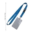 thumbnail image 1 of ID Badge Lanyard with Card Holder, 50cm Durable Woven Webbing Name Tag Strap, HD Print for Work Event Conference YYUZH, 1 of 6