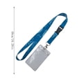 thumbnail image 1 of ID Badge Lanyard with Card Holder, 50cm Durable Woven Webbing Name Tag Strap, HD Print for Work Event Conference YYUZH, 1 of 6