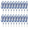 thumbnail image 1 of 20 Pcs ID Lanyard Breakaway Lanyards Detachable Lanyard Clip No Lanyard Name Tag Lanyard, 1 of 6
