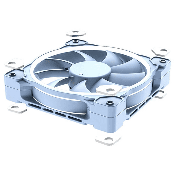 ID-COOLING ZF-12025 Macaron Four-Color PWM Chassis Fan Hydraulic Temperature Control Plastic Radiator for Computer Case