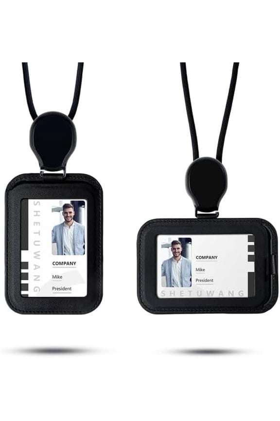 ID Card Hold,2025 Gifts,Mens Wallet Gift,ID case for Men,Universal ID Card Holder,Genuine Leather Anti-demagnetization Direct Brush ID Card Holder,Slim Wallets for Men,Christmas Gifts