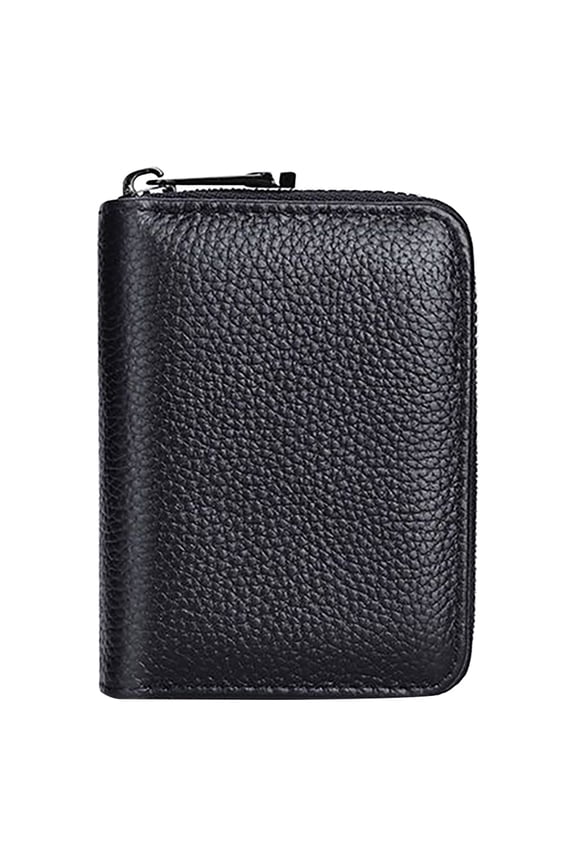 ID Card Holder for Men and Women, Multi-Slot Anti-Demagnetization Wallet for Bank Cards, Driver’s License, Credit Cards, Lightweight Large Capacity Anti-Scratch RFID Protection Holder