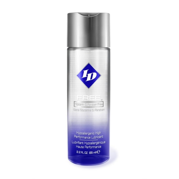 ID Free Hypoallergenic Water Based Personal Lubricant, Glycerin & Paraben Free, 2.2 oz