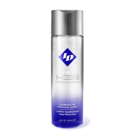 ID Free Hypoallergenic Water Based Personal Lubricant, Glycerin & Paraben Free, 4.4 oz