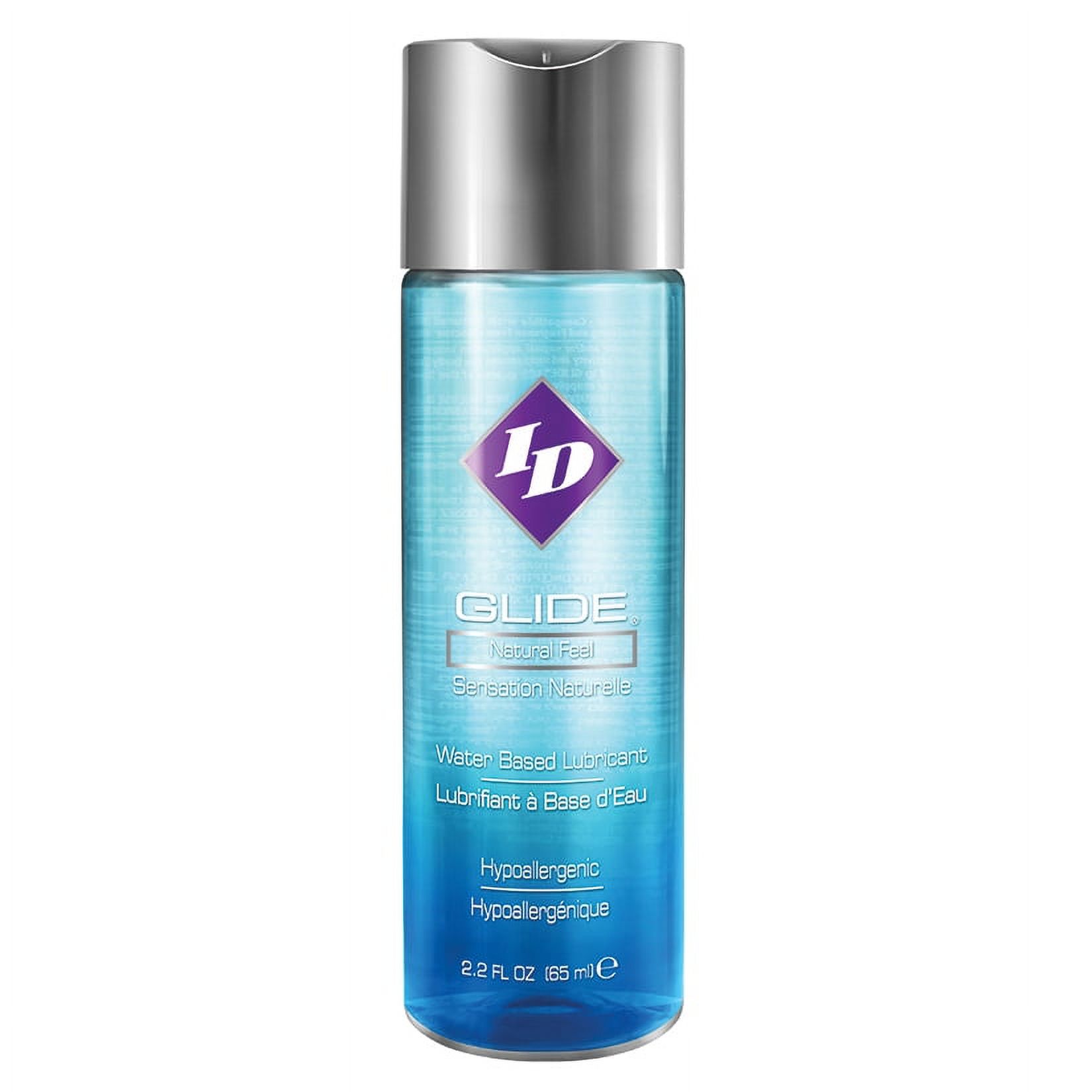 ID Glide Natural Feel Water Based Personal Lubricant, 2.2 oz