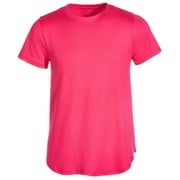 ID Ideology Big Girls Core Stretch Solid T-Shirt, Created for Macys - Pink Dragon