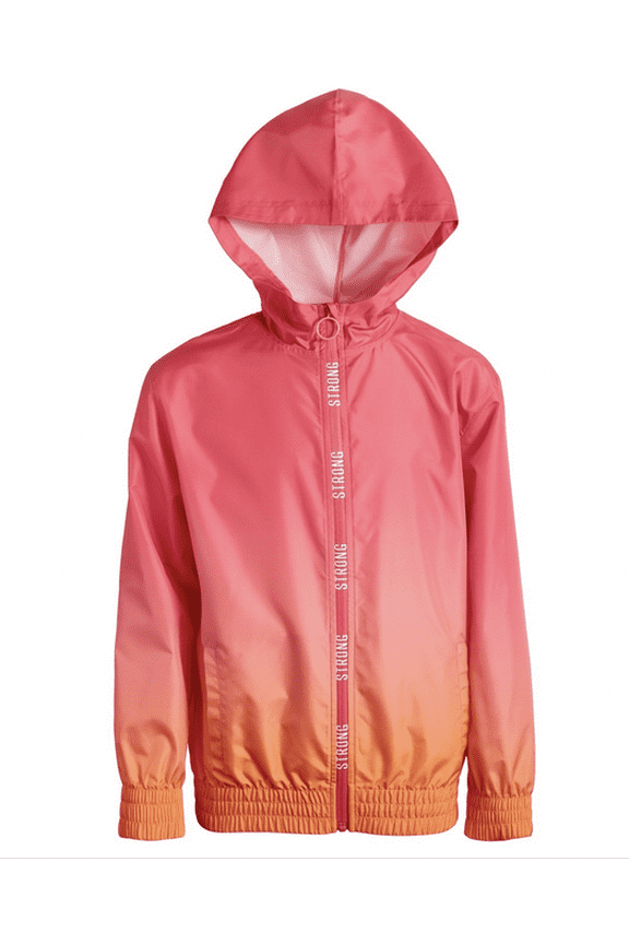 ID Ideology Big Girls Ombre-Print Hooded Jacket