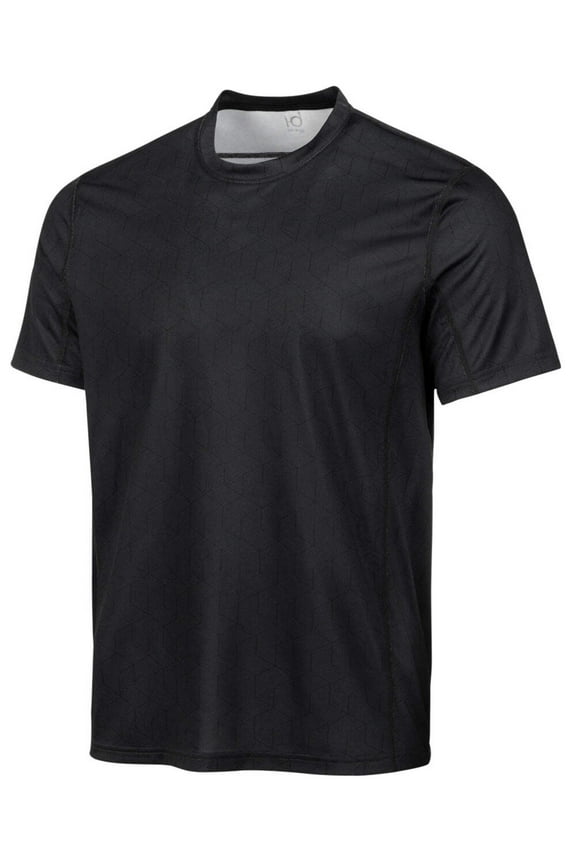 ID Ideology Men's Black Printed Performance T-Shirt