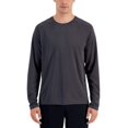 thumbnail image 1 of ID Ideology Men's Rapidry Moisture Wicking Mesh Raglan Sleeve T Shirt Gray Size Large, 1 of 3