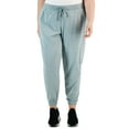 thumbnail image 1 of ID Ideology Off Duty Plus Size Jogger Pants Crushed Mint 4X, 1 of 1
