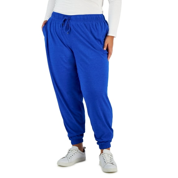 ID Ideology Off Duty Plus Size Jogger Pants Deep Cobalt 3X