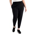 thumbnail image 1 of ID Ideology Plus Size Jogger Pants Deep Black 4X, 1 of 1