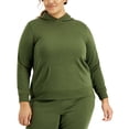 thumbnail image 1 of ID Ideology Plus Size Pullover Hoodie Native Green 4X, 1 of 1