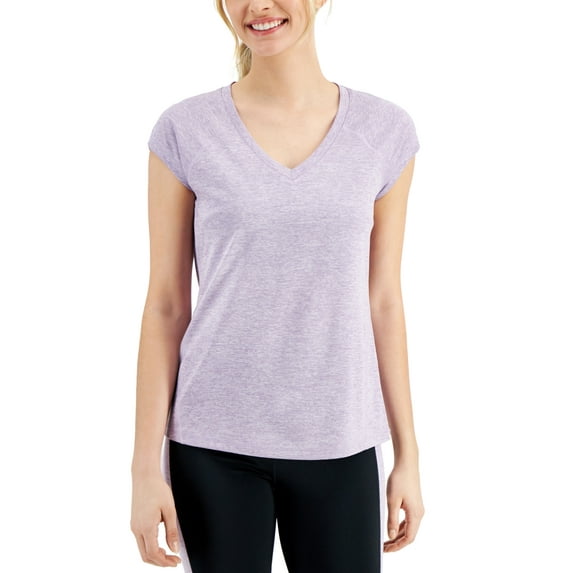 ID Ideology Plus Size Rapidry V Neck Performance T-Shirt Rhapsody 3X