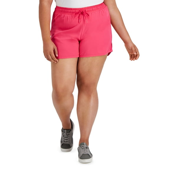 ID Ideology Plus Size Running Shorts Fiery Pink 4X