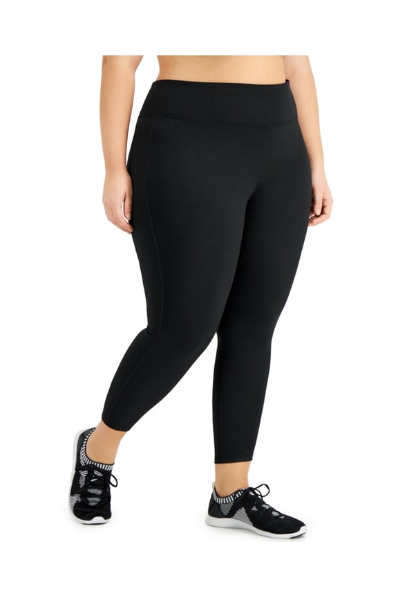 ID Ideology Plus Size Sweat Set Leggings Lavender Blue 1X