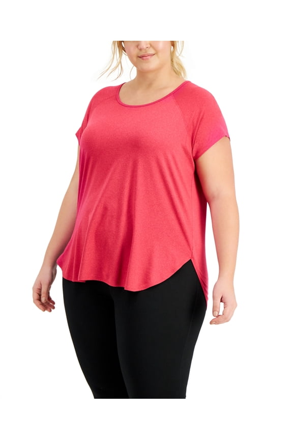 ID Ideology Plus Size Sweat Set T-Shirt Watermelon Pop 3X