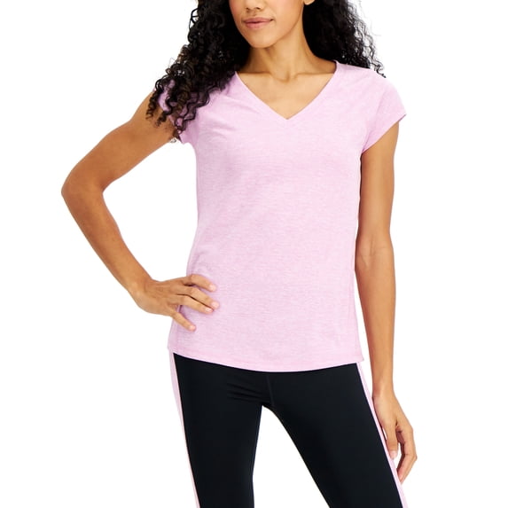 ID Ideology Rapidry Heathered Performance T-Shirt Phalaenopsis S