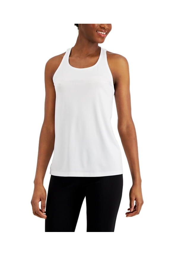 Women's T-Shirt Active Racerback Tank Top Gym Sleeveless Workout Tee