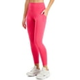 thumbnail image 1 of ID Ideology Women's Compression High Waist Side Pocket 7/8 Length Leggings Pink Size Medium, 1 of 3