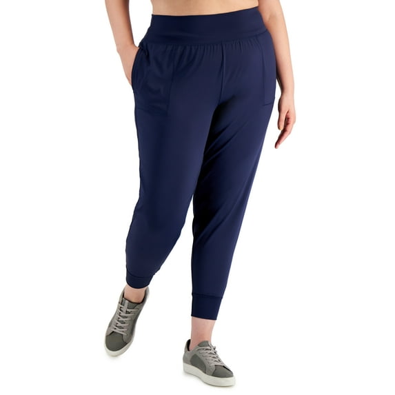 ID Ideology Women's Jogger Pants Blue Size 2X