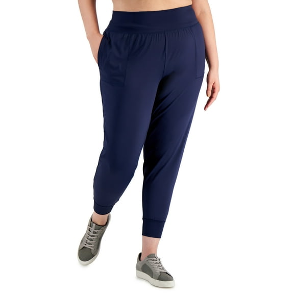 ID Ideology Women's Jogger Pants Blue Size 2X