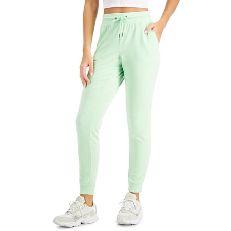 ID Ideology Womens Knit Jogger Pants Green Ash M