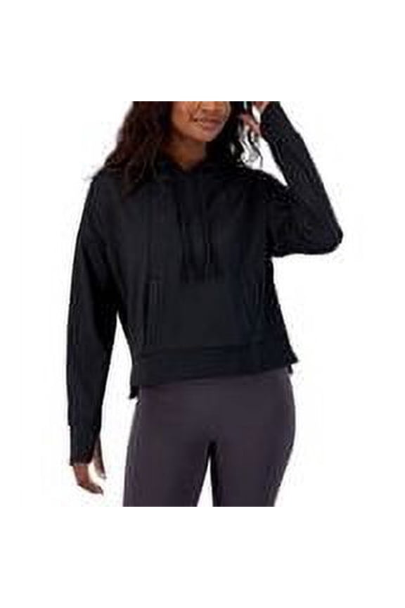 ID Ideology Women's Relaxed Solid Techy Hoodie Large MSRP 39.50