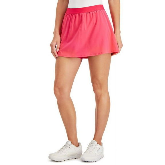 ID Ideology Womens Woven Skort Licorice Red S