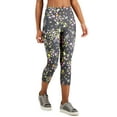 thumbnail image 1 of ID Ideology Womens Compression Active Cropped Leggings Pansy Poppyseed XS, 1 of 1