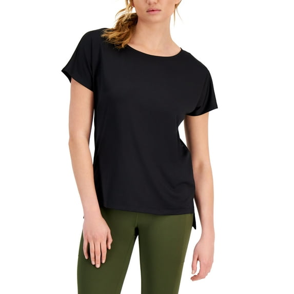 ID Ideology Womens Lightweight Techy T-Shirt Deep Black M