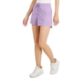 thumbnail image 1 of ID Ideology Womens Retro Recycled Shorts Lupine Ht XS, 1 of 1