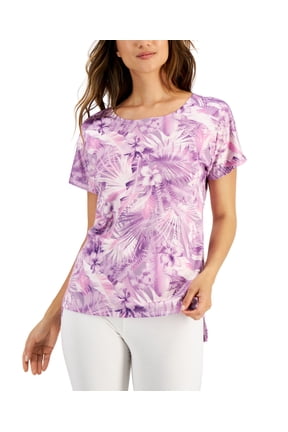 ID Ideology Womens Techy Printed T-Shirt Jungle Rhapsody XL
