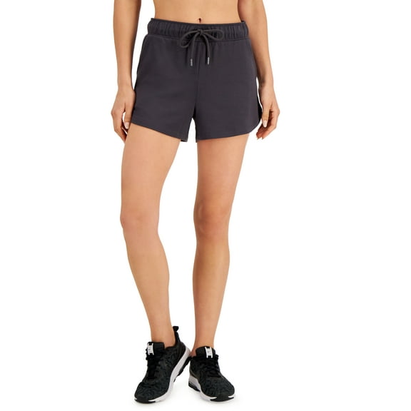 ID Ideology Womens Terry Shorts Charcoal XL