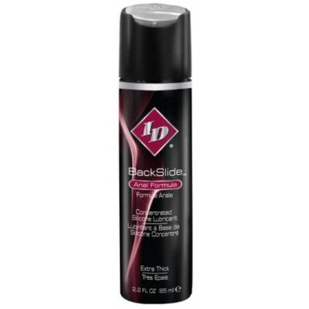ID Lubricants Backslide Personal Lubricant Anal Lube, Silicone 4oz