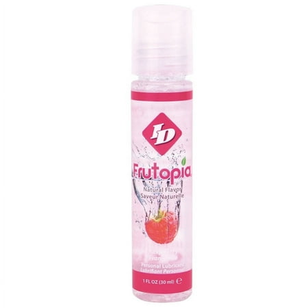 ID Lubricants, ID Frutopia Flavored Water Based Personal Lubricant, Raspberry, 1 oz, Liquid