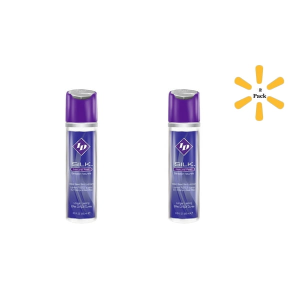 ID Lubricants ID Silk SIL and Water Blend Lube - 4.4 oz - 2 Pack Liquids