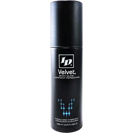 ID Lubricants ID Velvet Body Glide Silicone Based Personal Lubricant, 4.2 oz, Liquid